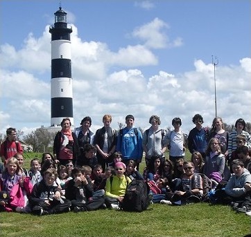 Classe de 6ième à l'île d'Oléron